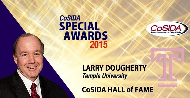 Special Awards Salute: Larry Dougherty (Temple University), CoSIDA Hall of Fame